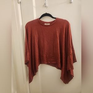 Zara cape style blouse top. Size small.